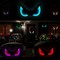 Spooky Eyes Lights, 20 Inch Large Wooden Halloween Window Eye Lights with 7 Color Modes and USB/Battery Operated for Home, Wall, Window, Trees Halloween Décor, Style A